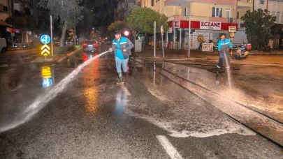 Alanya’da bayram öncesi temizlik