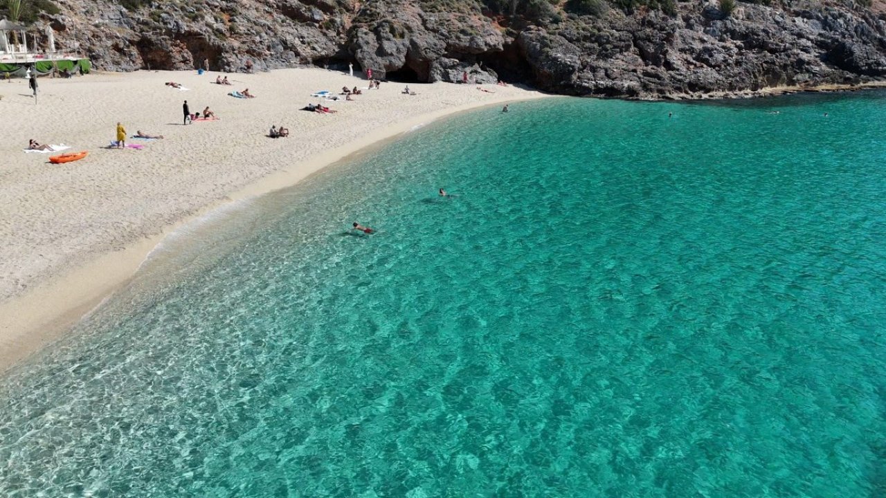 Alanya’da Mart ayında yaz havası