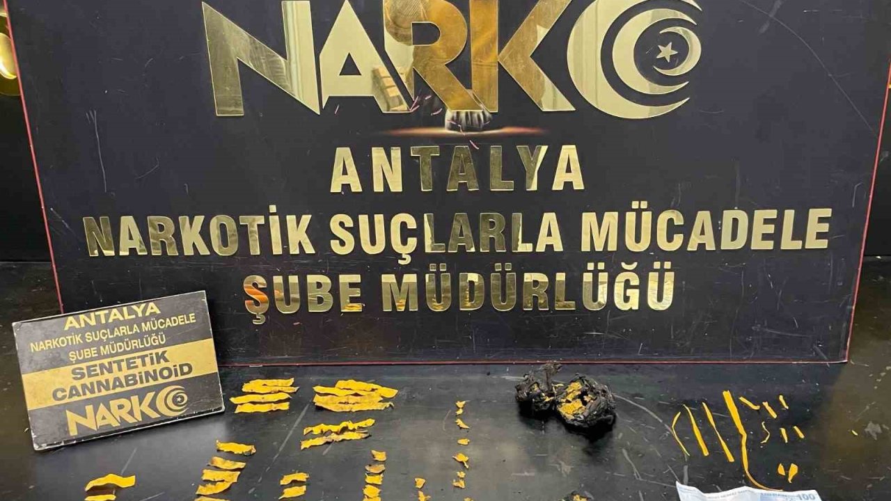 Antalya’da bir haftalık narkotik operasyonlarında 16 tutuklama