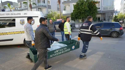 Gardırobun içinde kendini yakan adam hayatını kaybetti