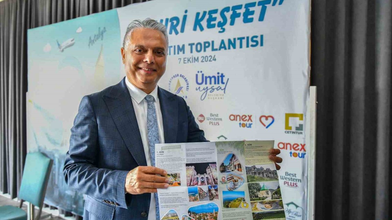 Antalya Muratpaşa Belediyesi ‘Şehri Keşfet’ projesini dünya vitrinine taşıyacak