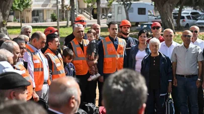 Muratpaşa’da afet tahliye tatbikatı başarıyla gerçekleştirildi