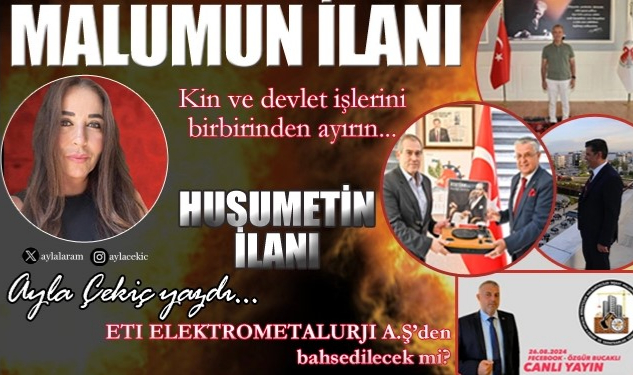 MALUMUN İLANI