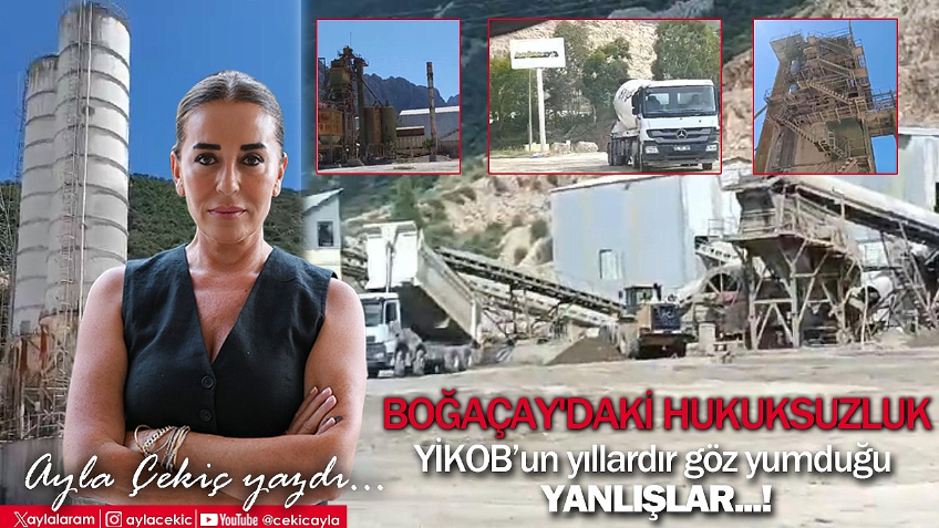 Boğaçay'daki Hukuksuzluk: YİKOB'un Yıllardır Göz Yumduğu Yanlışlar!